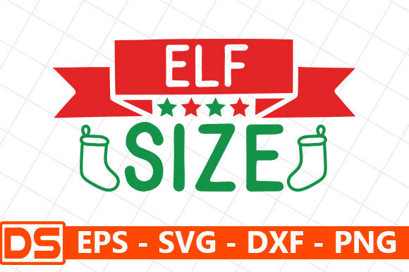 Christmas Quote Design, Elf Size