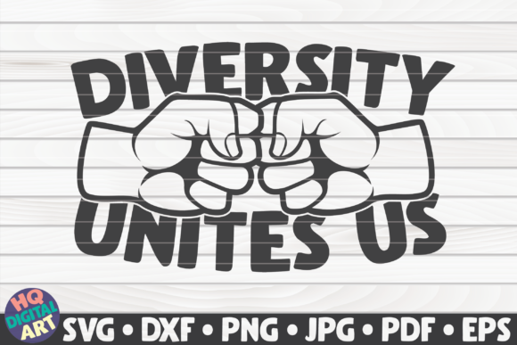 Diversity Unites Us BLM Quote