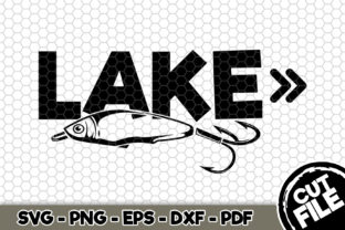 Lake Sign: Graphics and Crafts for Creative Branding