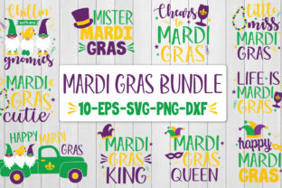 Mardi Gras Quote Bundle: Graphics for Crafts