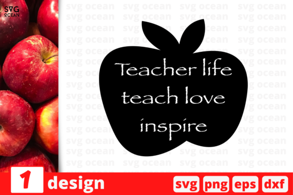 Teacher Life Quote: Graphics for Crafts